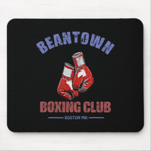 Boxklub Beantown Boston Design - Handschuhe Mousepad