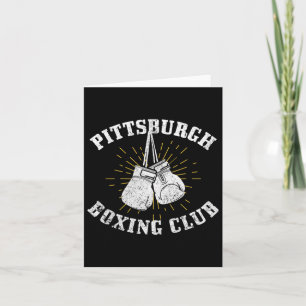 Boxklub Pittsburgh Beklagte Boxhandschuhe VI Karte