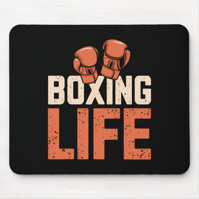 Boxlebensdauer für Amateur-Berufliche Boxen 3 Mousepad (Vorne)