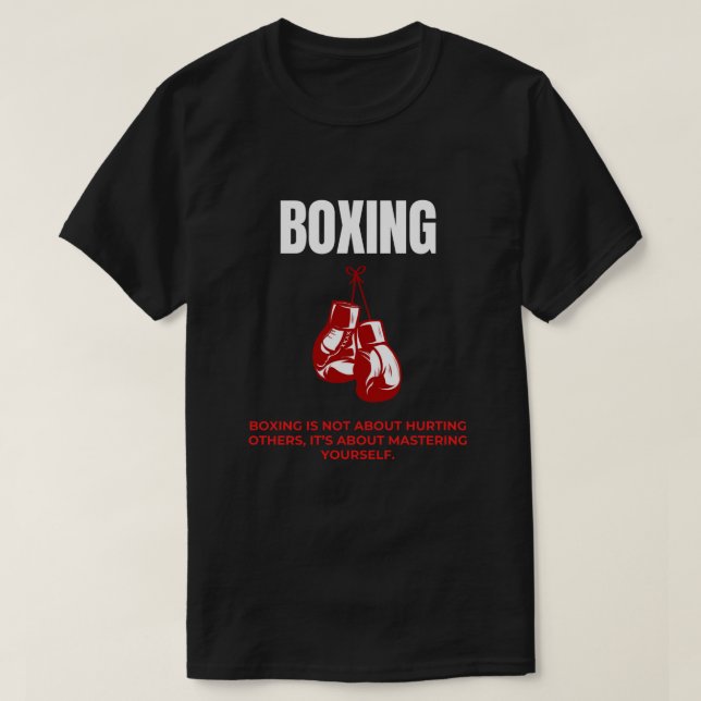 Boxliebhaber T-Shirt (Design vorne)
