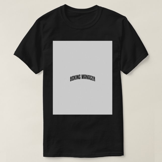 Boxmanager Grafik T-Shirt (Design vorne)