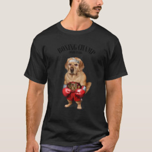 Boxmeister Golden Retriever Hundekämpfer 1 T-Shirt
