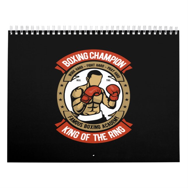 Boxmeister König des Ringes Kalender (Titelbild)