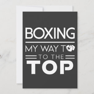 Boxmotivationszitat Fett Minimal Typografie Feiertagskarte