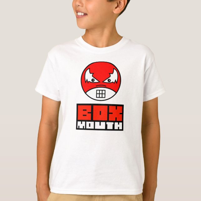 Boxmouth Ringkämpfer T-Shirt (Vorderseite)