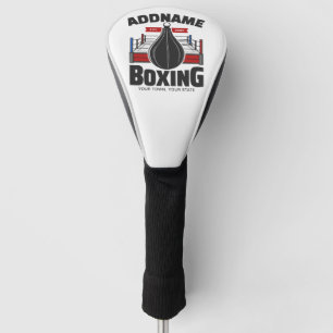 Boxring ADD NAME Boxer Gym Speed Bag Golf Headcover