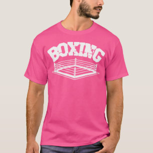Boxring Handschuhe Kampfflugzeug Match Sport Boxer T-Shirt