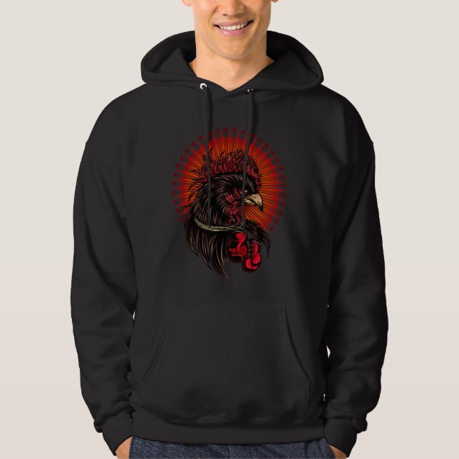 Boxrooster Hoodie (Vorderseite)