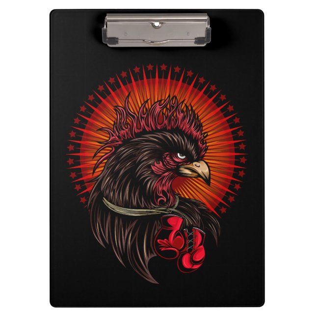 Boxrooster Klemmbrett (Vorderseite)