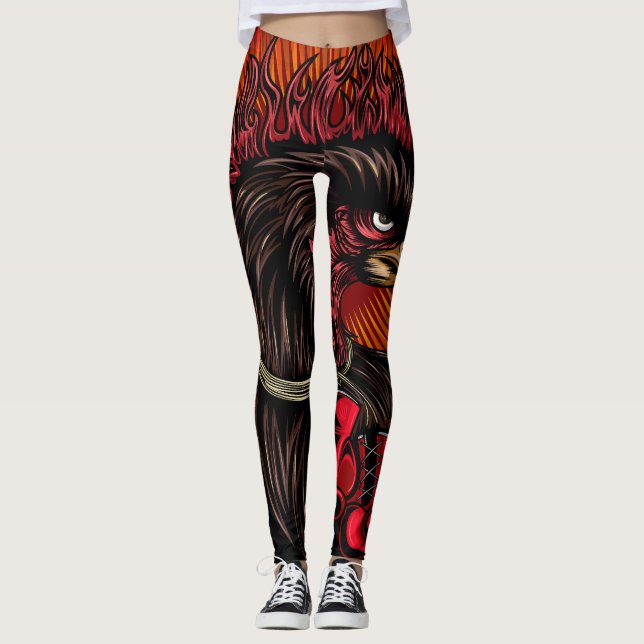 Boxrooster Leggings (Vorderseite)