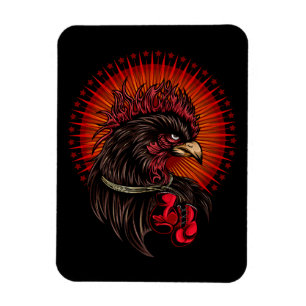 Boxrooster Magnet