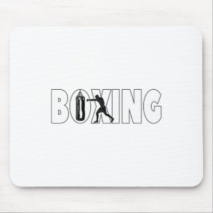 Boxsack Boxer für Männer Jungen Mousepad