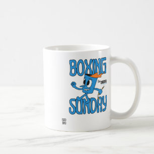 Boxsonntag Knockout Punch Schwergewicht Champion Kaffeetasse