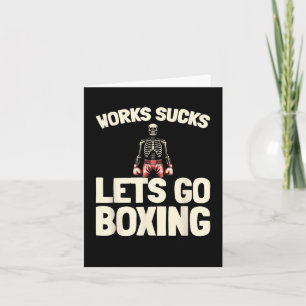 Boxsparring - Gloves Fighter Boxer Karte