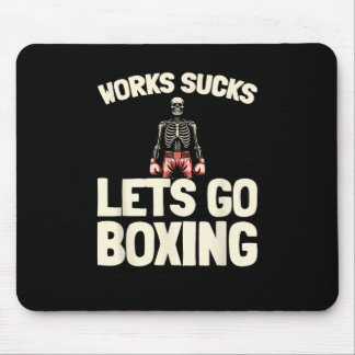 Boxsparring - Gloves Fighter Boxer Mousepad