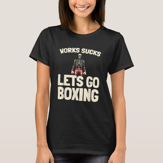 Boxsparring - Gloves Fighter Boxer T-Shirt (Vorderseite)