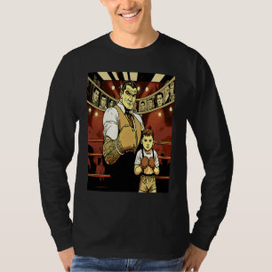 Boxsport-Enthusiasten Vintage-Pop-Boxer 3 T-Shirt