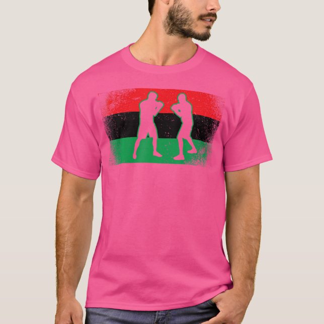 Boxsport oder Mixed Martial Arts kämpfen Boxer Pan T-Shirt (Vorderseite)