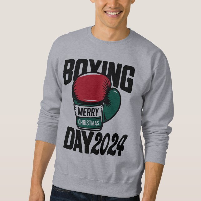 Boxtag 2024 Weihnachtsfeier & Sweatshirt (Vorderseite)