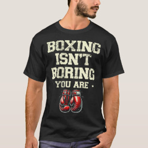 Boxtag Liebe Boxtraining Coach Fighter 3 T-Shirt
