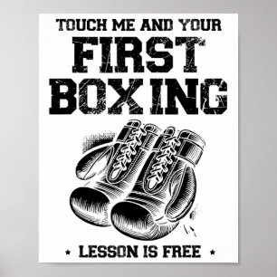 Boxtag Liebe Boxtraining Coach Fighter 7 Poster