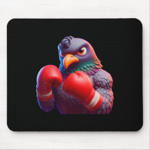 Boxtaube Boxer Kickboxer Mixed Martial Arts Kämpfe Mousepad