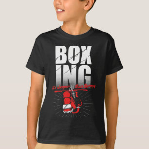 Boxtherapie Kickboxen Boxer T-Shirt