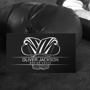 Boxtrainer cool minimal visitenkarte