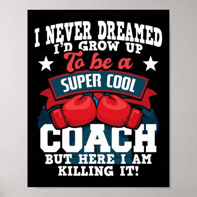 Boxtrainer - Kickboxer Gym Boxer 2 Poster (Vorne)