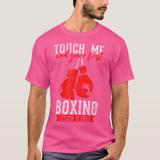 Boxtraining Gloves Kostenloses Unterricht Funny fü T-Shirt