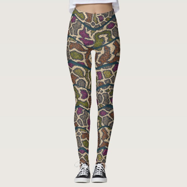 Boxwelle Leggings (Vorderseite)