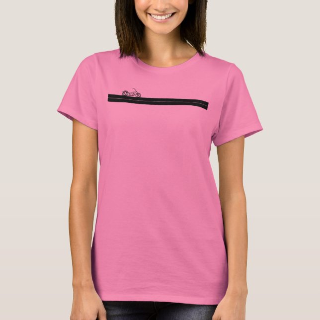 Boxy Shirt des Motorradenthusiasten (Vorderseite)
