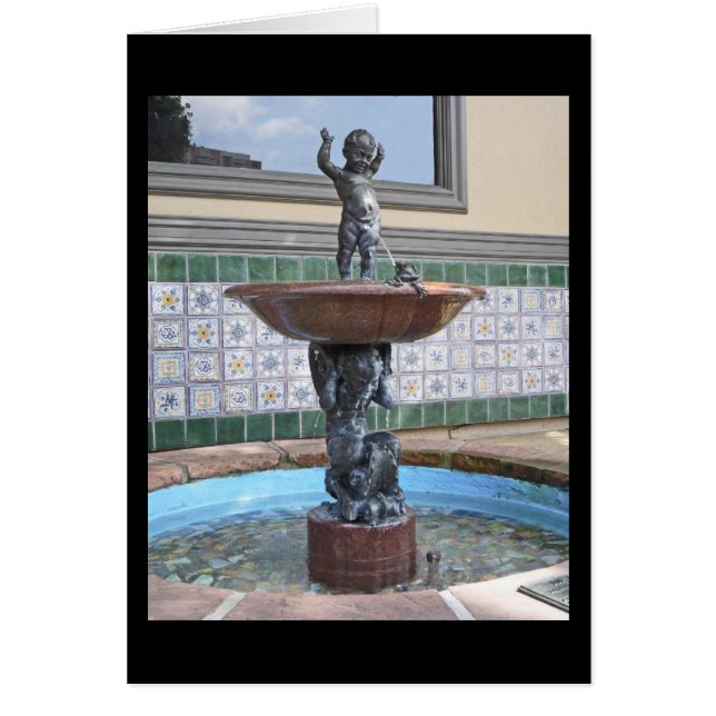 Boy and Frog Fountain von Raffaello Romanelli (Vorne)