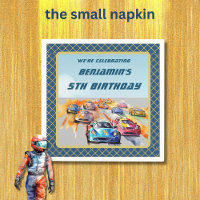 Boy Auto Racing Thema 5. Geburtstagsparty
