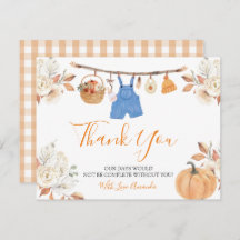 Boy Autumn Clothes Pumpkin Fall Baby Showdusche