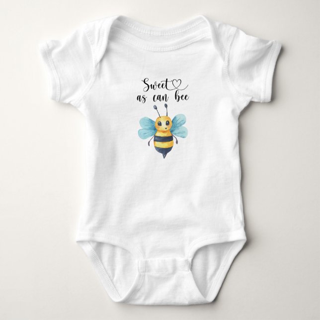 Boy Baby Bee - süß wie möglich. Strampler (Vorderseite)