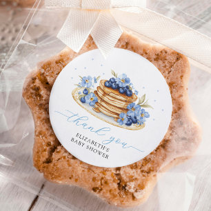 Boy Baby Brunch Danke Baby Dusche Runder Aufkleber