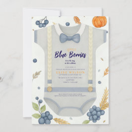 Boy Baby Dusche Herbstkrampf Bodysuit invita Einladung