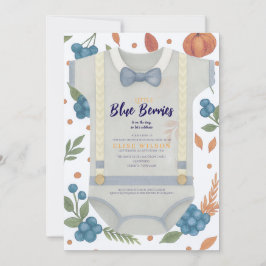Boy Baby Dusche Herbstkrampf Bodysuit invita Einladung