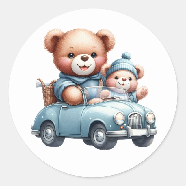Boy Baby Stickers (Vorderseite)