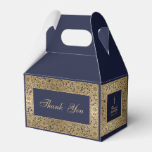 Boy Baptism Navy Blue Vintag Gold Rose Elegant