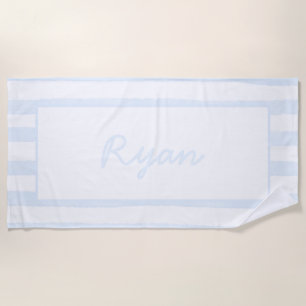 Boy Birthday Beach Club Individuelle Name Gevor Strandtuch