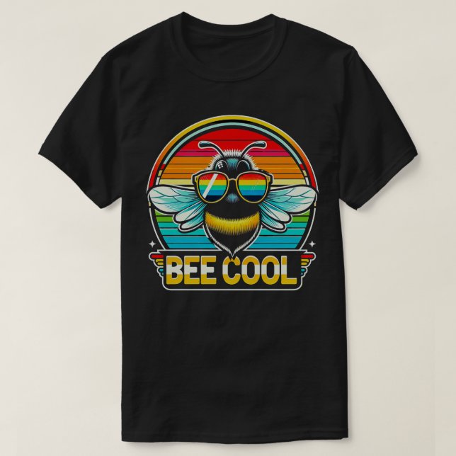 Boy Bumble Bee Cool Funny Kids Kleinkind Hummel T-Shirt (Design vorne)