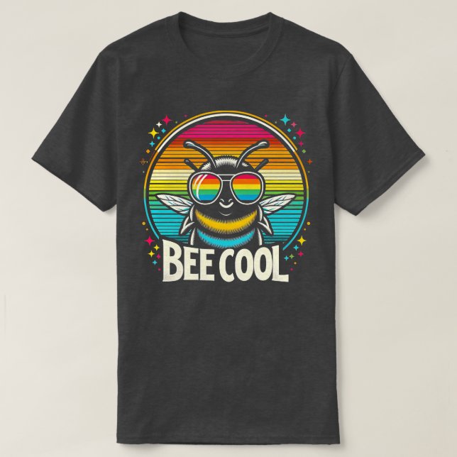 Boy Bumble Bee Cool Funny Kids Kleinkind Hummel T-Shirt (Design vorne)