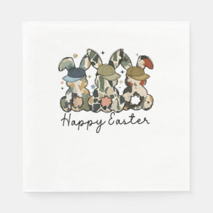 Boy Bunny Rabbit Duck Camouflage Camouflage Hat Ba Serviette