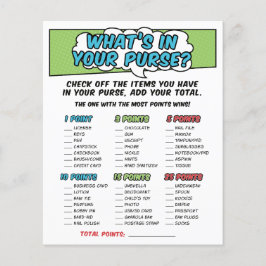 Boy Comic Book Superhero Baby Shower Purplay Spiel