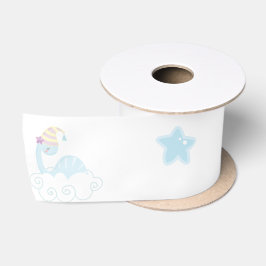 Boy Dinosaurier Schlafen Satinband