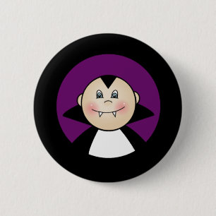 Boy Dracula Button
