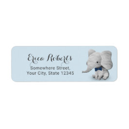 Boy Elephant Light Blue
