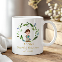 Boy First Holy Communion Ceramic Mug 11 oz Kaffeetasse